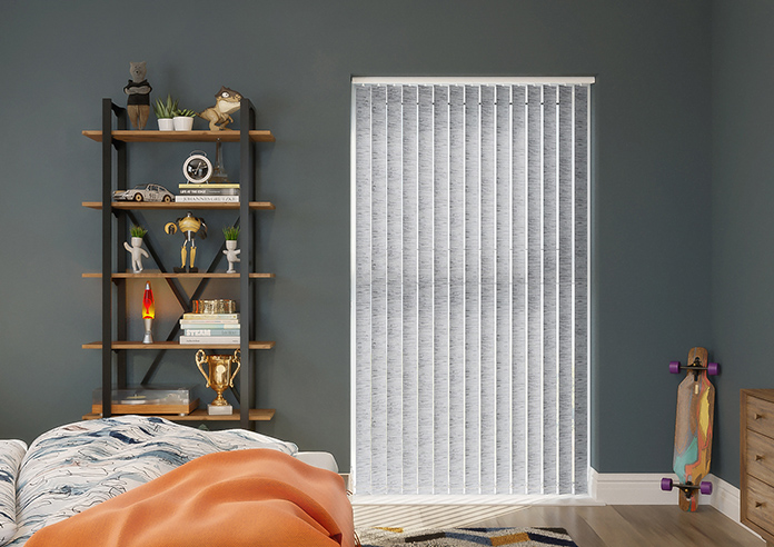 Bamburgh, Grey Haze - Vertical Blind - Image 3